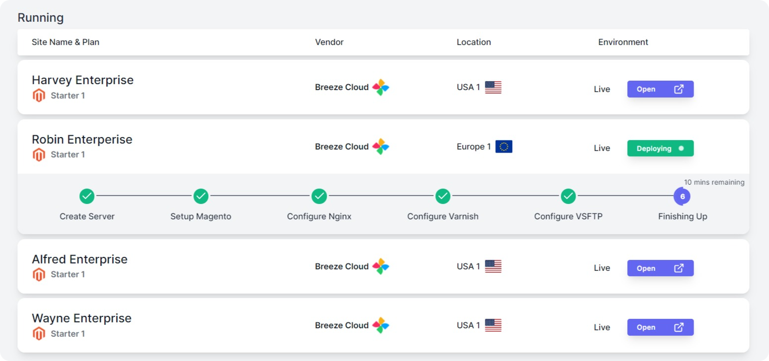 Multiple App Management for Agencies